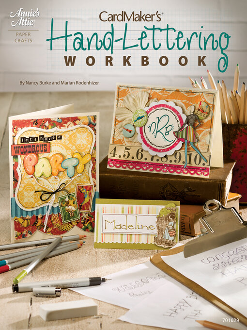 Title details for CardMaker's Hand-Lettering Workbook by Nancy Burke - Available